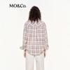 MO&Co. Vintage Washed Plaid Cotton Shirt