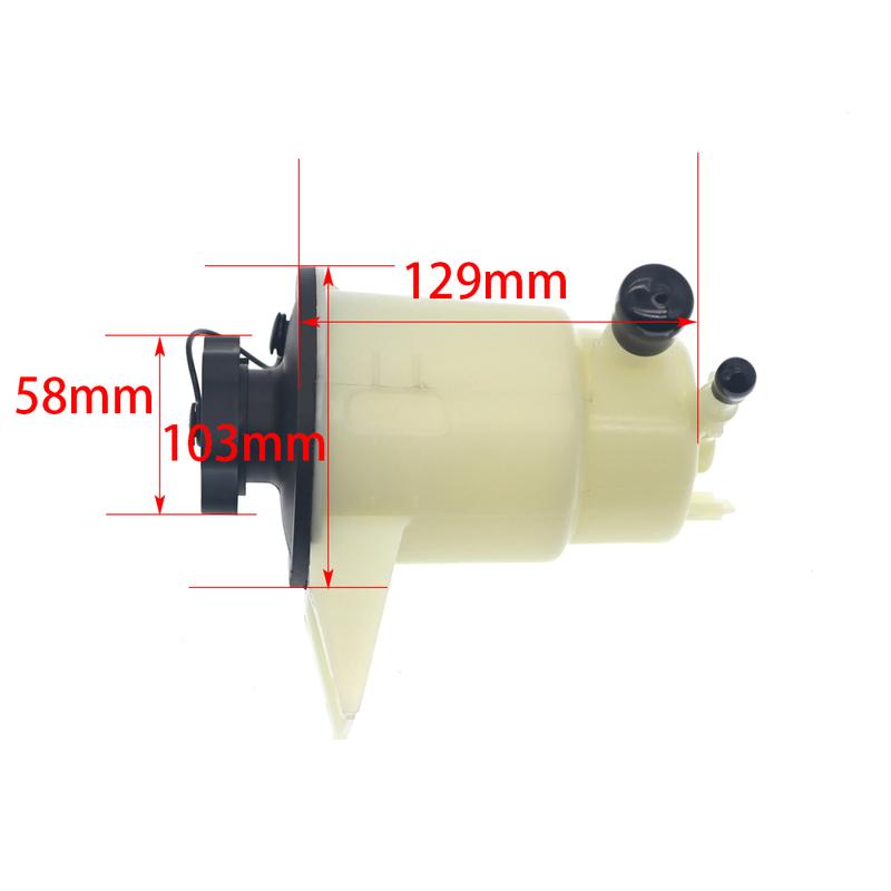 4R3Z3A697AA Power Steering Reservoir Tank For Ford Mustang Explorer Mountaineer V6 V8 4.0L 4.6L 2005 2006 2007 2008 2009 603-849