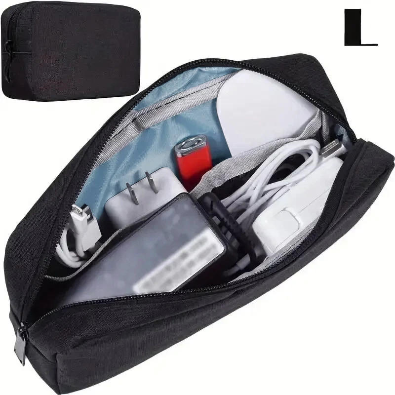 High Quality Large Capacity Digital Storage Bag Portable Travel Pouch Zipper Case For Photography Accessories