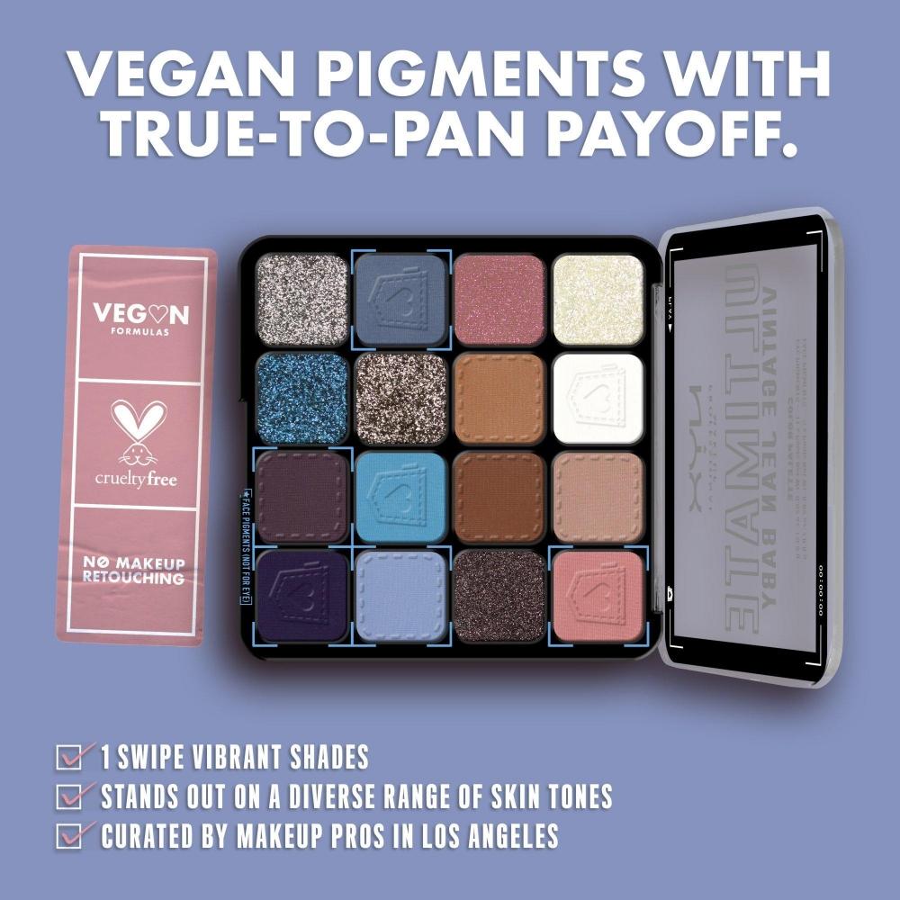 NYX Professional Makeup Ultimate Color Shadow Palette Vintage Jean