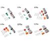 2/ 3/ 4/ 6/ 8/ 12P Seal Kits Male and Female Waterproof Connector Socket Plug Wiring DT06/04
