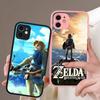 Горячая игра The Legend Of Zeldas Матовый силиконовый чехол для телефона для iPhone 13 14 15 16 Pro Max 11 12 X Xs Max Мягкая накладка