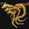 Alloy 3D Dragon Can Rotate Dragon Tabletop Arts And Crafts Decoration Dragon Statue Creative Gift Children'S Toy Gift
