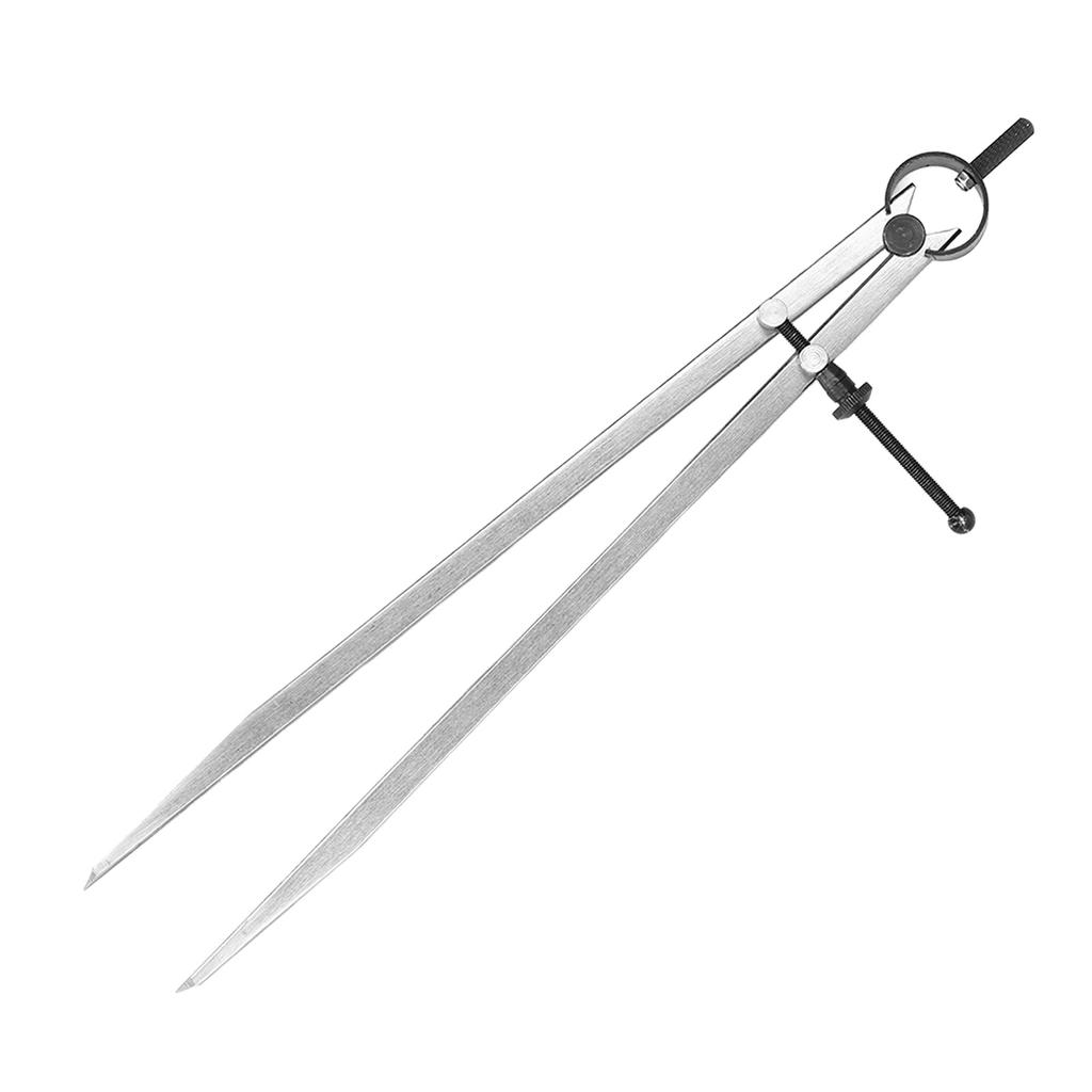 Wing Divider Adjustable Divider Calipers with Spring Nut for Leather Scribing and Marking300mm