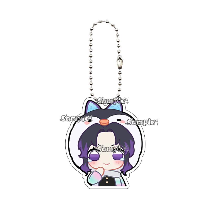 Аниме Акриловый Брелок-Подвеска Кавайный Версия Q Агацума Дзэницу Цумиюри Канаэ Кочо Танджиро Незуко Мультяшный Подарок для Фанатов