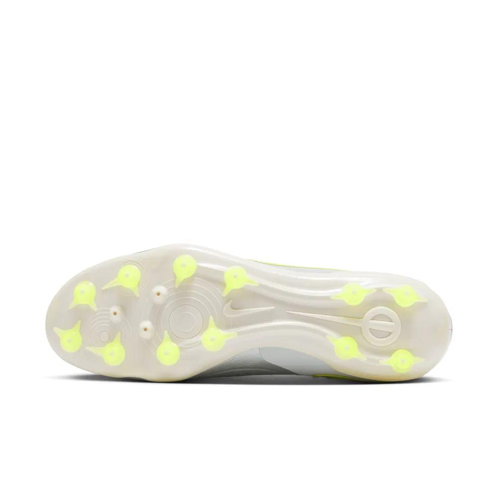 Nike Tiempo Legend 10 Pro AG Mad Voltage Pack Unisex Sneakers Silver Metallic-Silver Black DV4334-001