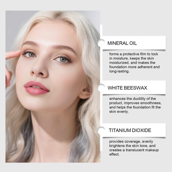 Тональный стик 13G с изменением цвета, двухсторонний тональный стик с кистью, легкий увлажняющий крем-стик-консилер с полным покрытием
