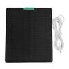 10W 5V Security Camera Solar Panel ETFE Waterproofing Type C Fast Charging Camera Solar Panel Charger Fit for Ring White