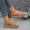 New Women Slippers Summer Fashion Platform Sandals Thick Sole Solid Color Slippers Party Party Women Beach Sandals Slides Women