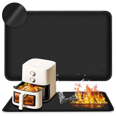 Термостойкий защитный коврик для аэрофритюрницы, кофеварки, нескользящий коврик для столешницы, маслостойкий аксессуар для кухонной техники