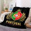 1PC Football pattern blanket, all season lightweight home office outdoor nap multifunctional blanket