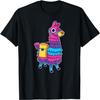 Funny Loot Llama Pinata With Yellow Saddlebag T-Shirt