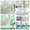 3D Mosaic Rainbow Window Film Privacy UV Protection Static Cling Adhesive Window Stickers for Home Removable Heat Insulation
