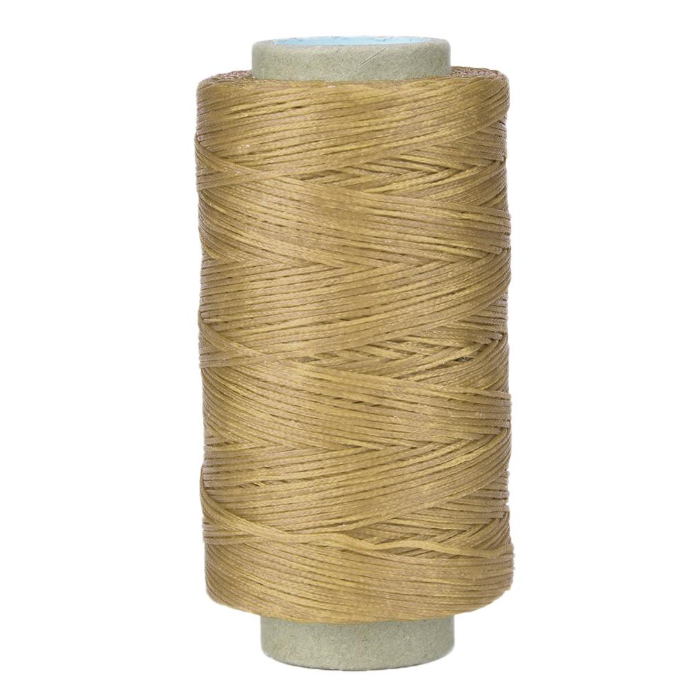 250 метров 150D кожа ремесла плоские швейные нитки ручная строчка вощеная нить