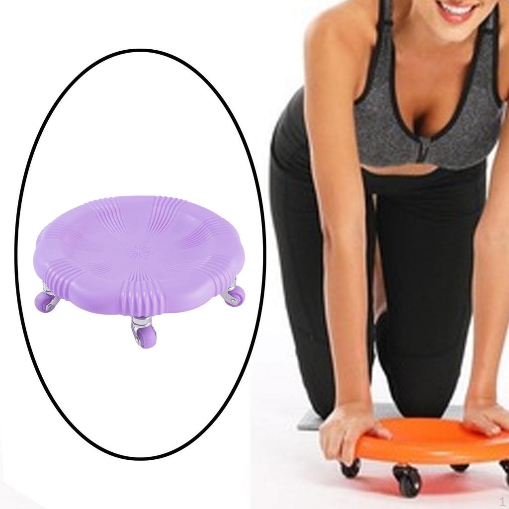Ab Rollers Fitness Roller Sliding Discs Portable Quiet Abdominal Exercise Wheels Home
