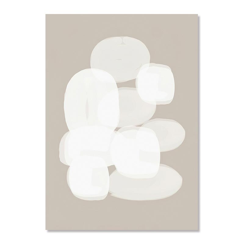 Minimalist Abstract Line Art Canvas Painting Beige Black Poster and Print Wall Modern Pictures Print for Living Room Home Decor