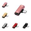 Адаптер Многофункциональный Надежный Сплав USB Type C к Двойному Разветвителю Type-C Конвертер