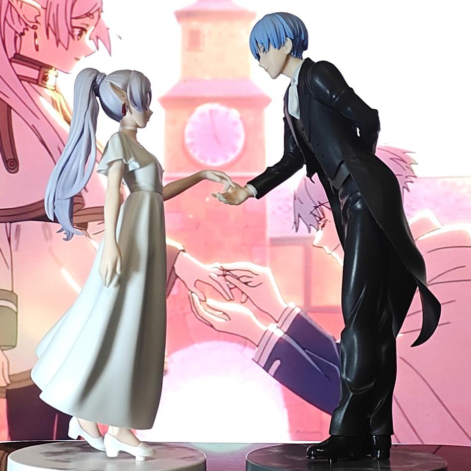 В наличии Оригинальная аниме-фигурка Sega Фрирен: За пределами конца пути Фрирен LUMINASTA ХИММЕЛЬ ВORIG Действие ПВХ Игрушки Фигурка Модель