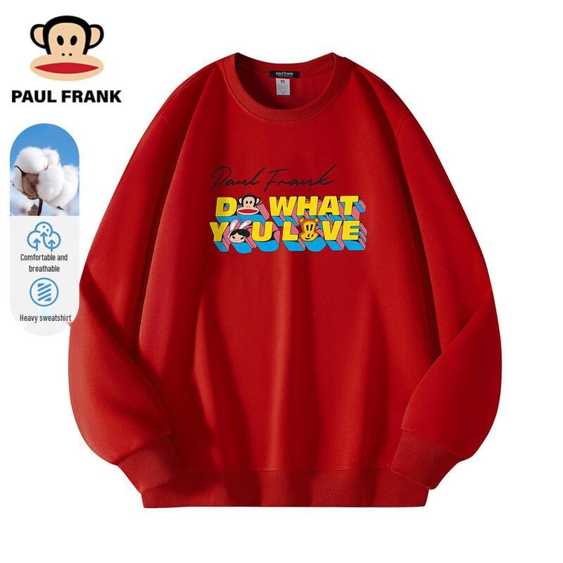 paul frank Мужской свитшот свободного кроя с круглым вырезом