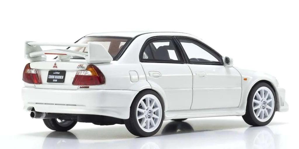 Kyosho Original 1/43 Mitsubishi Lancer Evolution VI TME White Finished Product