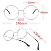 Retro Anti Blue light Metal Anti-blue Glasses Eyeglasses Eye wear Vision Care