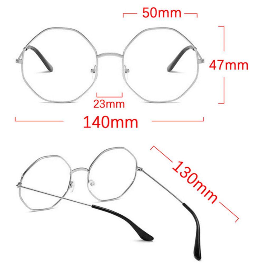 Retro Anti Blue light Metal Anti-blue Glasses Eyeglasses Eye wear Vision Care