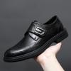 Модные весенние роскошные мужские кожаные туфли с резными блоками на толстой подошве, туфли-оксфорды, повседневная мужская обувь для свадьбы, офиса, мужчины
