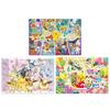 TenyoChild Puzzle,Pokemon,Pokemon 80 Pieces,3-Piece Set A,Puzzle Antibacterial Coat,Cleaning Cover Included,Ages 5+