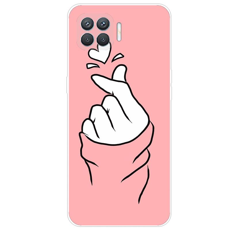 Чехол для OPPO Reno4 Lite Reno5 Lite, противоударный мягкий силиконовый чехол из ТПУ для OPPO Reno 5 4 Lite, чехлы для телефонов, чехол с милым мультяшным рисунком