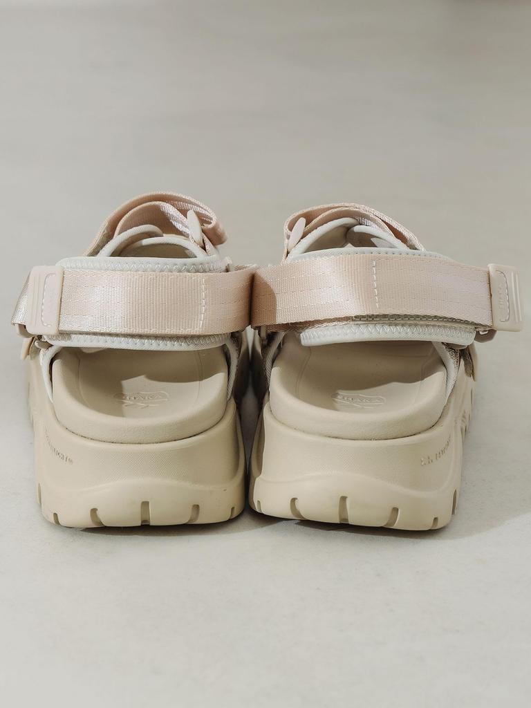 Life Store by Sandals SHAKA by BEAMS Специальный заказ CHILL OUT EX 6 [Beaming BEAMS] × BMING Женские ЛЕН/СЕРО-БЕЖЕВЫЙ