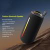 2400mAh Bluetooth Speaker LED Flashing Soundbar Portable Outdoor Sound Box Waterproof Loudspeaker Support TF Card