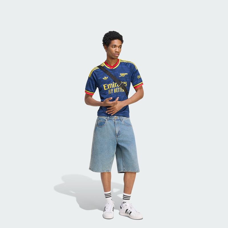adidas Мужская футбольная форма Арсенала выездная для фанатов, быстросохнущая