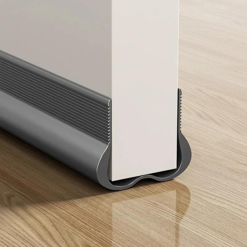 1pcs New PVC Flexible Door Bottom Sealing Strip Under Door Draft Stopper Sealing Strip OundProof Gasket Weatherstrip Draft Guard