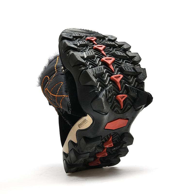 Мужские плюшевые сапоги. Высокие хлопковые туфли. Теплые зимние сапоги. Большие ботинки 38–47.