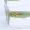 Used Very good condition LOEWE Sunglasses Eyewear LW40129U 95A Size 5022 140 Anagram Logo Pastel Green Used 4a003236