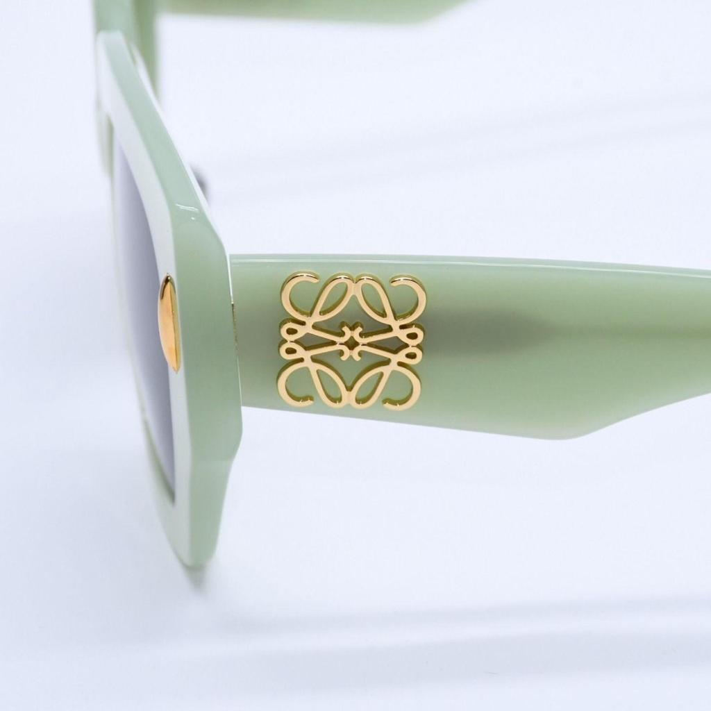 Used Very good condition LOEWE Sunglasses Eyewear LW40129U 95A Size 5022 140 Anagram Logo Pastel Green Used 4a003236