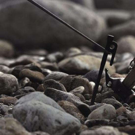 Снежный пик, прочный кол 20 из легированной стали, черный [набор 6] R-102, прочный,