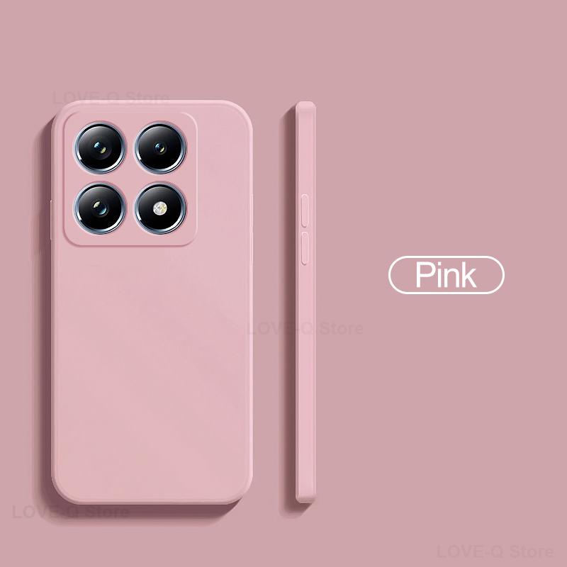Для Xiaomi 14T Pro Чехол Жидкий Силиконовый Чехол для Телефона Funda Для Xiaomi 14T Pro Xiao Mi 14T 14 T Mi14T Pro Мягкий Чехол TPU