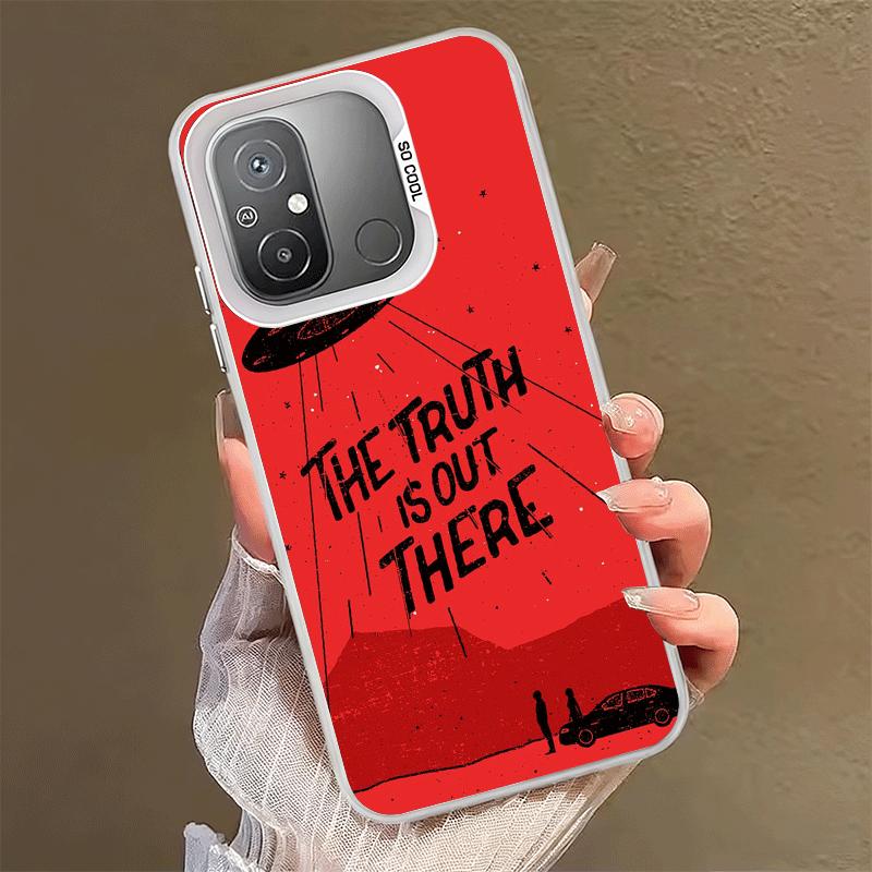 Защитный чехол для телефона The X Files I Want to Believe для Xiaomi Poco X7 X6 X5 X3 Pro F7 Ultra M8 Redmi 15C 15 14C 13C 12C 10C 13