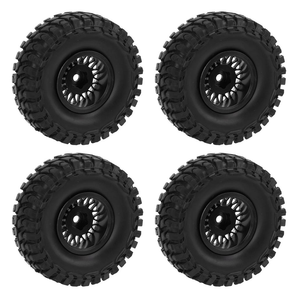 4pcs For SCX24 Wheels Small Compact Safe Stable Easy Replaceable Mesh Tire for RC Car Parts