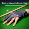 1 шт. левая перчатка для бильярдного бассейна, быстросохнущая, впитывающая пот, 3 пальца, дизайн для бильярда
