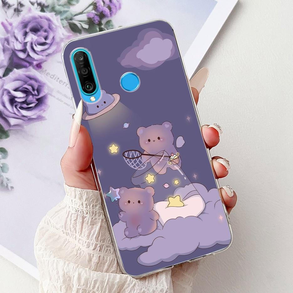 Чехол для Huawei P30 Lite Крутой чехол с узором дракона Прозрачный силиконовый Мягкий тонкий чехол для телефона Для Huawei P30 Pro P 30 Lite P30Lite Сумки