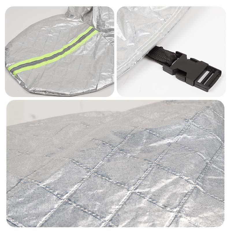 Водонепроницаемый всепогодный солнцезащитный козырек для лобового стекла, автомобильный чехол для Jeep Wrangler JK, для Wrangler JL, для BJ40 2007-2023, 4-дверная версия, внешние аксессуары