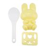 3pcs Food Grade PP Cartoon Rabbit Model Sushi Rice Mold DIY Handicraft Onigiri Make Tool
