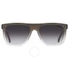 Carrera Grey Shaded Browline Мужские солнцезащитные очки Carrera 267 S 02m0 9o 56