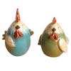 Saving Money Ceramic Piggy Bank Chicken Shaped Hen Figurines Crafts  Desktop Ornaments