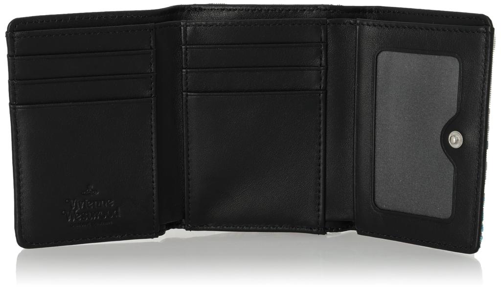 Кошелек с застежкой 51010018U ПРИНТ САФЬЯНО КЛЕТКА МАДРАС Женский [Vivienne Westwood] [товар]