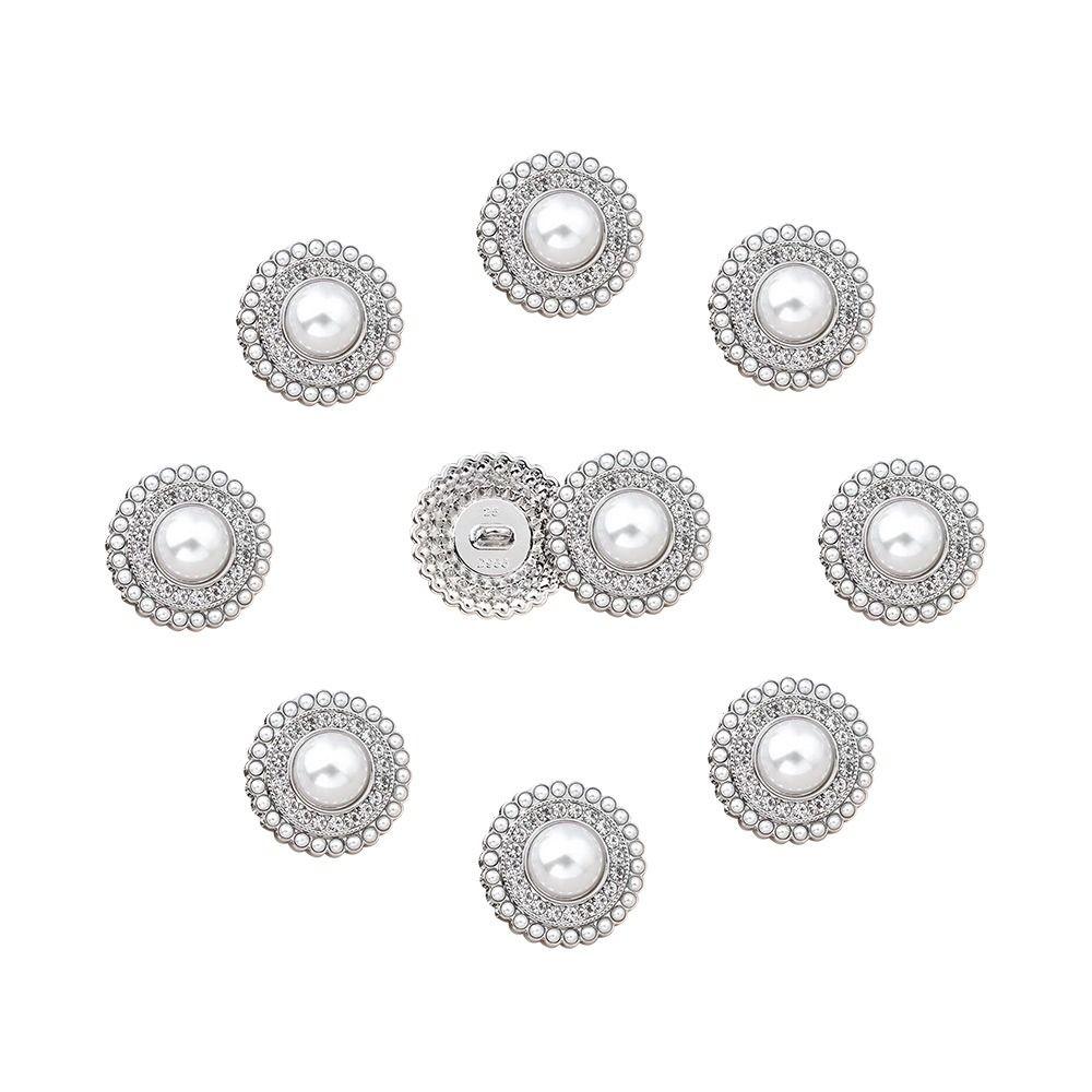 Вышивка Рубашка Пуговицы Украшения Пуговицы Швейные Принадлежности Металлические Стразы Перламутровые Пуговицы
