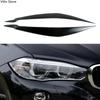 For BMW E71 X6 2008-2015 E70 X5M 2006-2013 Headlights Eyebrow Eyelid Trim Cover Sticker