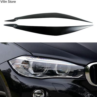 Для BMW E71 X6 2008-2015 E70 X5M 2006-2013 Наклейка на накладку на фары, брови и веки